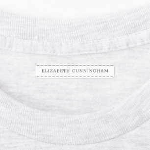 Étiquettes Artiste Artiste Artiste Moderne et Simple Stitch P