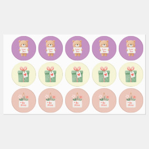Étiquettes Autocollants adorables
