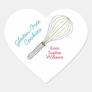 Étiquettes / autocollants de cuisson de biscuits s