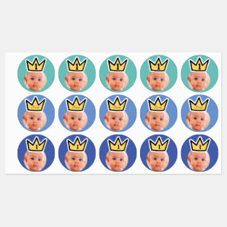 Étiquettes Autocollants de visage de foto PERSONNALISÉ faces 