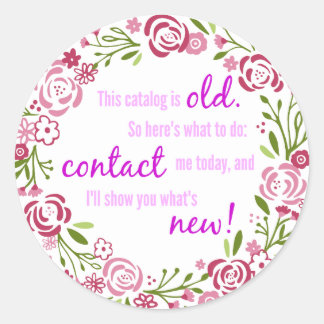 Étiquettes autocollants du catalogue