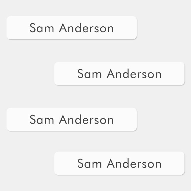 Étiquettes Back to School Name Labels for Kids (Groupe)