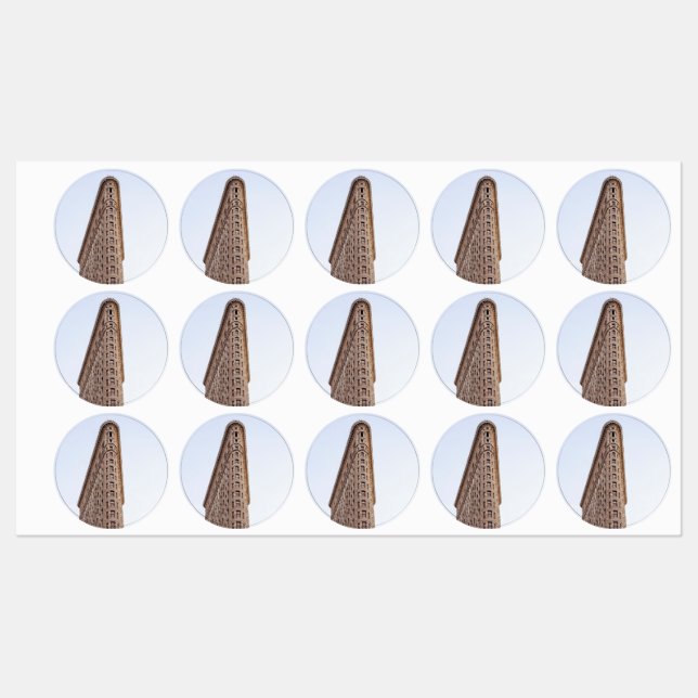 Étiquettes bâtiment Flatiron  (Feuille)