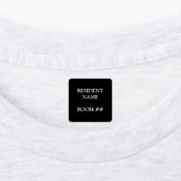 Bâton résidentiel personnalisé sur vêtements