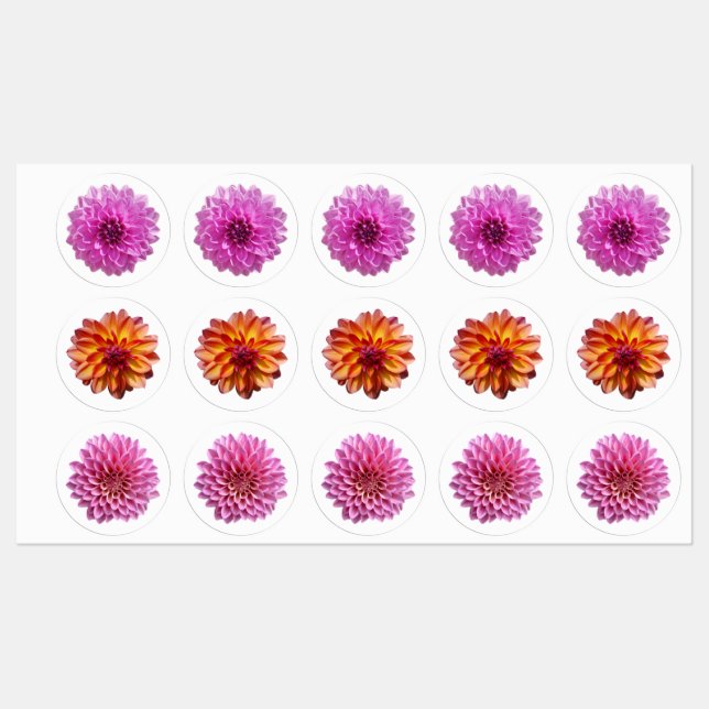 Étiquettes Belle Fleur (Feuille)