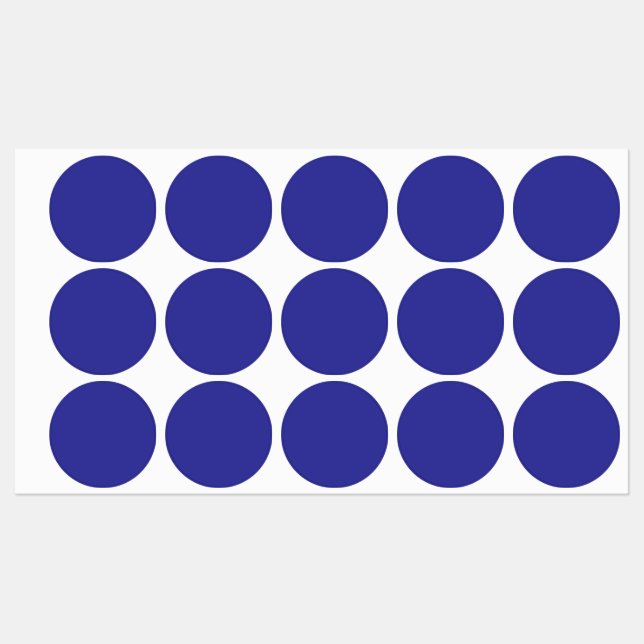 Étiquettes Bleu (pigment) (couleur solide) (Feuille)