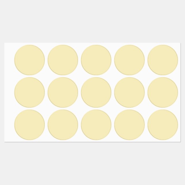 Étiquettes Blond (couleur unie) (Feuille)