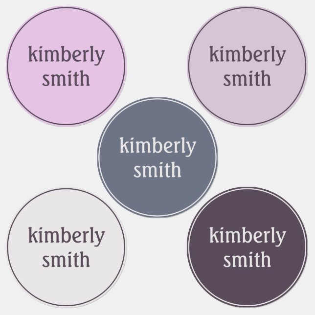 Étiquettes Boho Girl Nom de l'école (Groupe)