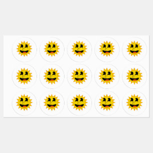 Étiquettes Bonjour Soleil