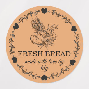Étiquettes Boulangerie au levain