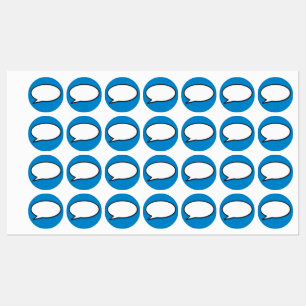 Étiquettes Bulle de Texte Amusante Art Pop Livre de Bande Des
