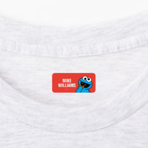 Étiquettes C est pour Cookie Monster Ajouter Votre Nom