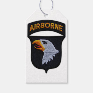 Étiquettes-cadeau 101e ABN Airborne Screaming Eagles Veterans LRRP