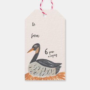 Étiquettes-cadeau 12 jours de Noël