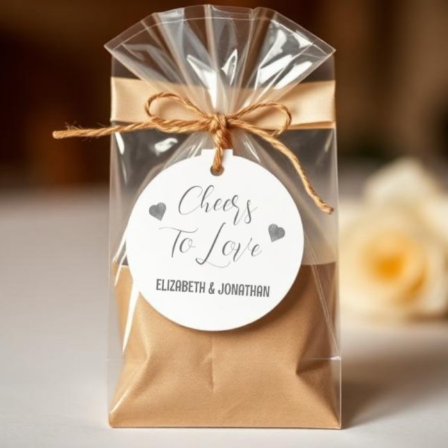 Étiquettes Cadeau À l'amour (Créateur téléchargé)