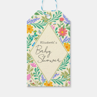 Étiquettes-cadeau Abeille de miel, coccinelle, papillon, libellule &