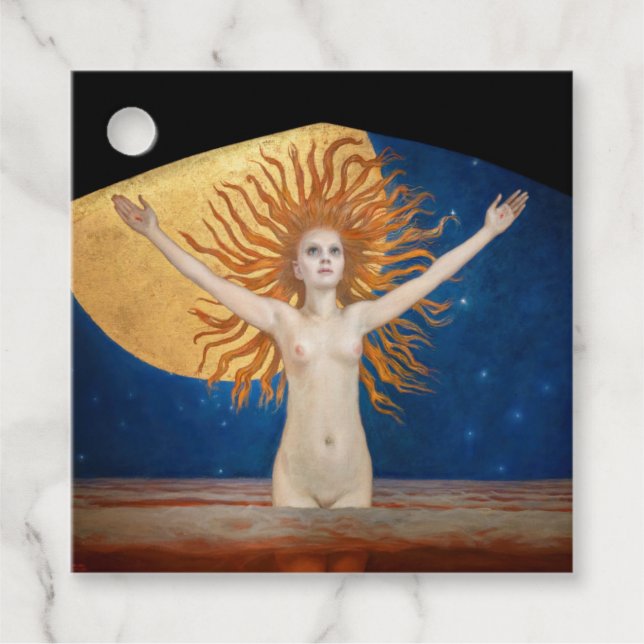 Étiquettes Cadeau Akseli Gallen-Kallela - Ad Astra (Devant)