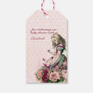 Étiquettes-cadeau Alice Au Pays Des Merveilles Mad Hatter Tea Party