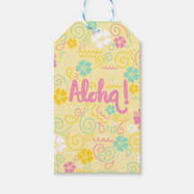 Aloha Tropical – Cadeau de fête floral pastel pour