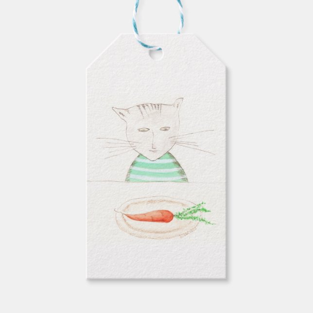 Étiquettes-cadeau Alphonse le Conversation (Devant)