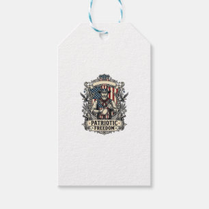 Étiquettes-cadeau Amateur de Sauce Piquante Patriotique