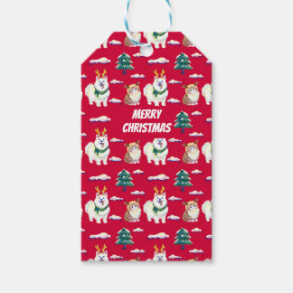Étiquettes-cadeau Amis de Noël