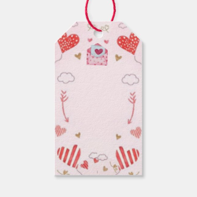 Étiquettes-cadeau Amour (Devant)