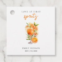 Amour au premier Spritz Shower de Mariée