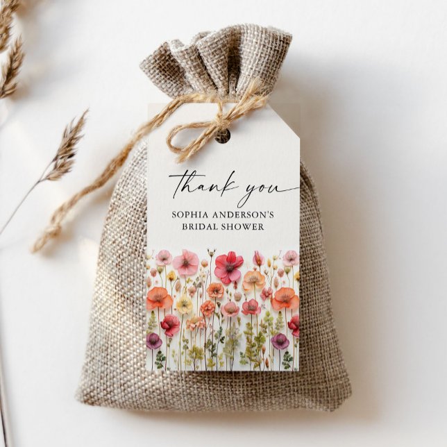 Étiquettes-cadeau Amour dans la Fête des mariées en fleur Round Favo (Créateur téléchargé)