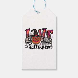 Étiquettes-cadeau amour Halloween