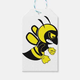 Étiquettes-cadeau amusement moyen d'abeille
