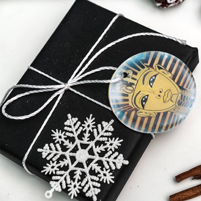 Étiquettes Cadeau Ancien roi pharaon égyptien (Créateur téléchargé)