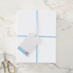 Étiquettes-cadeau Ancre cardiaque
