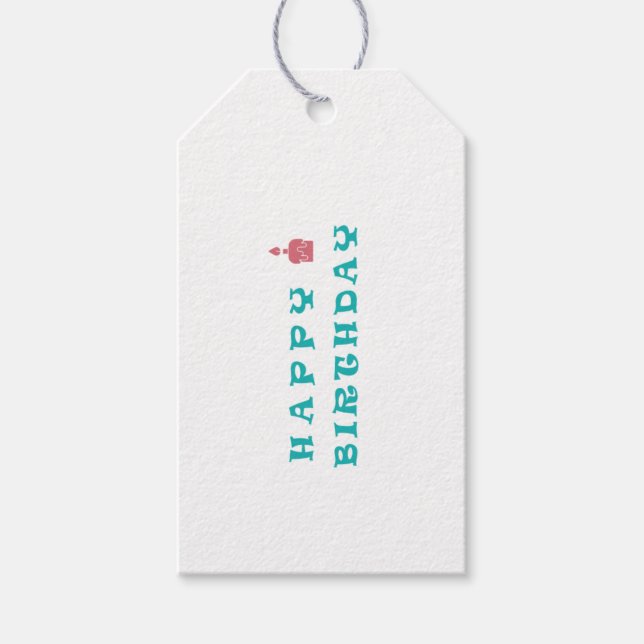 ÉTIQUETTES-CADEAU ANNIVERSAIRE (Devant)