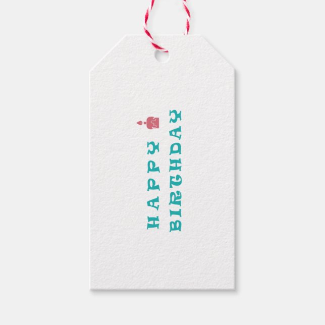 ÉTIQUETTES-CADEAU ANNIVERSAIRE (Devant)