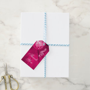 Étiquettes-cadeau Anniversaire du bonbon 16 à boule et à talons de