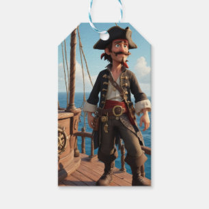 Étiquettes-cadeau Anniversaire du Pirate