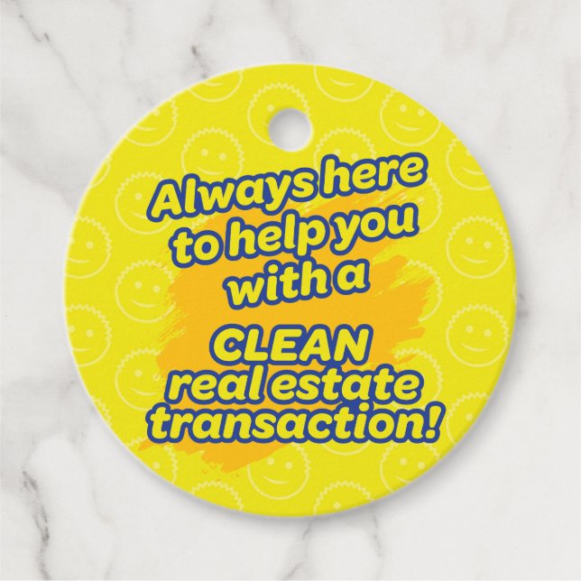 Étiquettes Cadeau Appréciation du client Realtor Pop-By (Devant)