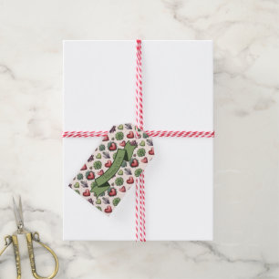 Étiquettes-cadeau Aquarelle de coeur Succulente Valentines Motif de