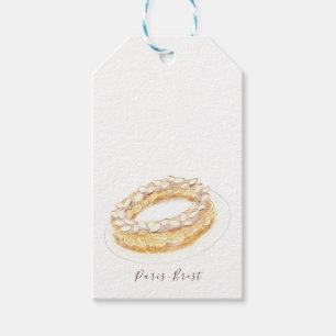 Étiquettes-cadeau Aquarelle Paris-Brest