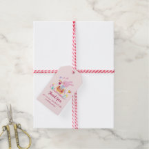 aquarelle rose lapin de pâques dans le jardin