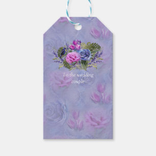Étiquettes-cadeau Aquarelle très peri, Rose, Tulipes Tags cadeaux
