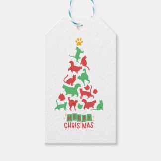 ÉTIQUETTES-CADEAU ARBRE CHRISTMAS CUT