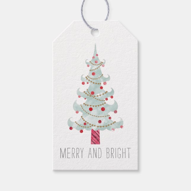 Étiquettes-cadeau Arbre de Noël Waterton (Devant)