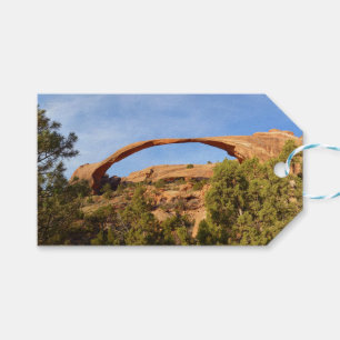 Étiquettes-cadeau Arc de paysage dans le parc national des Arches