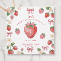 Arc-en-ciel Rose Ruban Fraise Fraise Premier Anniv