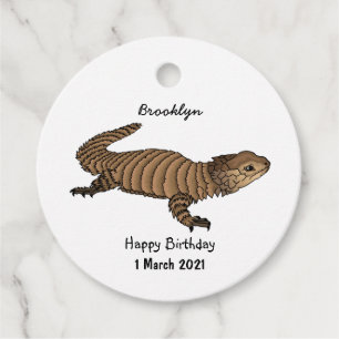 Étiquettes Cadeau Armadillo girdled lizard