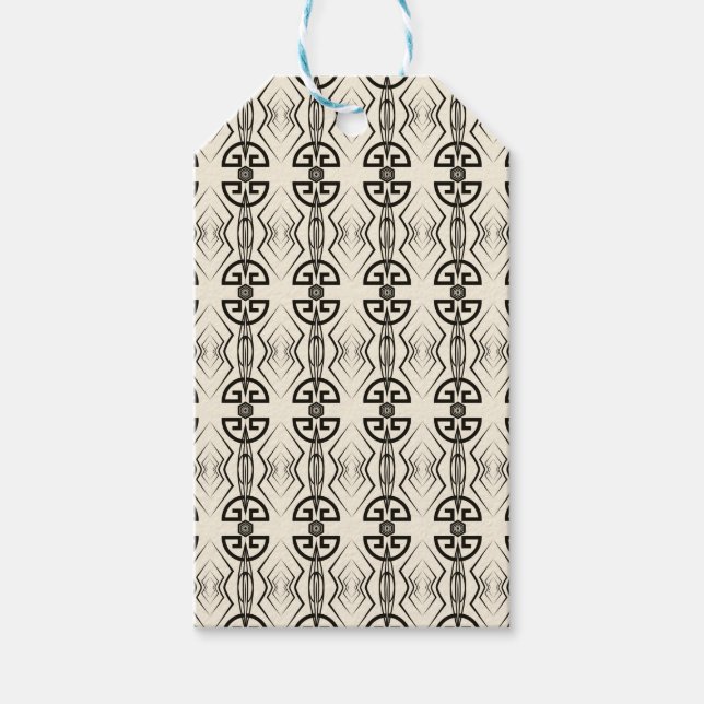 Étiquettes-cadeau Art déco, art (Devant)