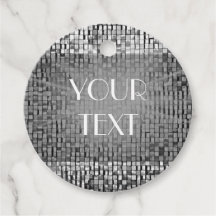Art Déco Mosaïque Texte Personnalisé Vintage