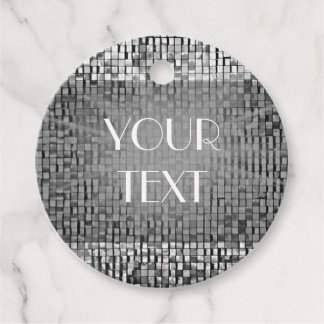 Étiquettes Cadeau Art Déco Mosaïque Texte Personnalisé Vintage